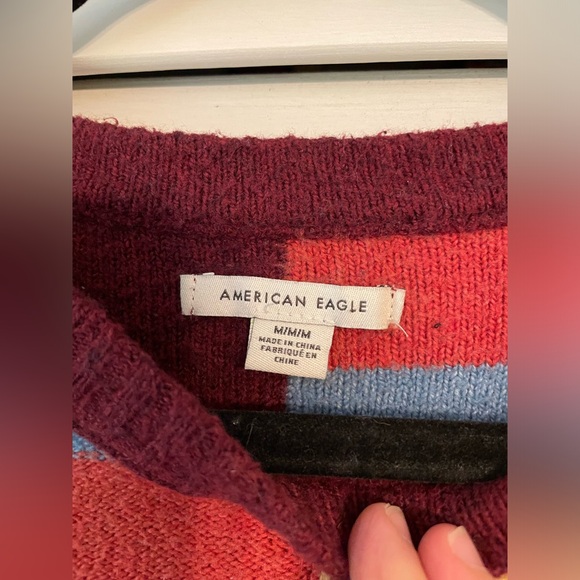 American Eagle Multi Colored Sweater - Picture 2 of 3